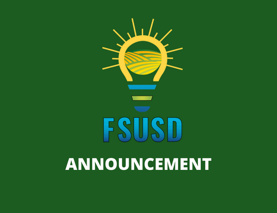 FSUSD Announcement