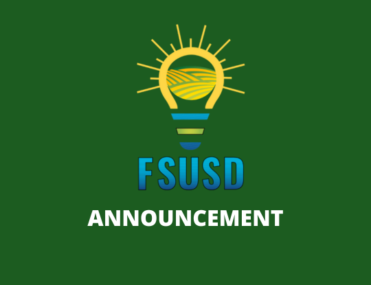 FSUSD Announcement