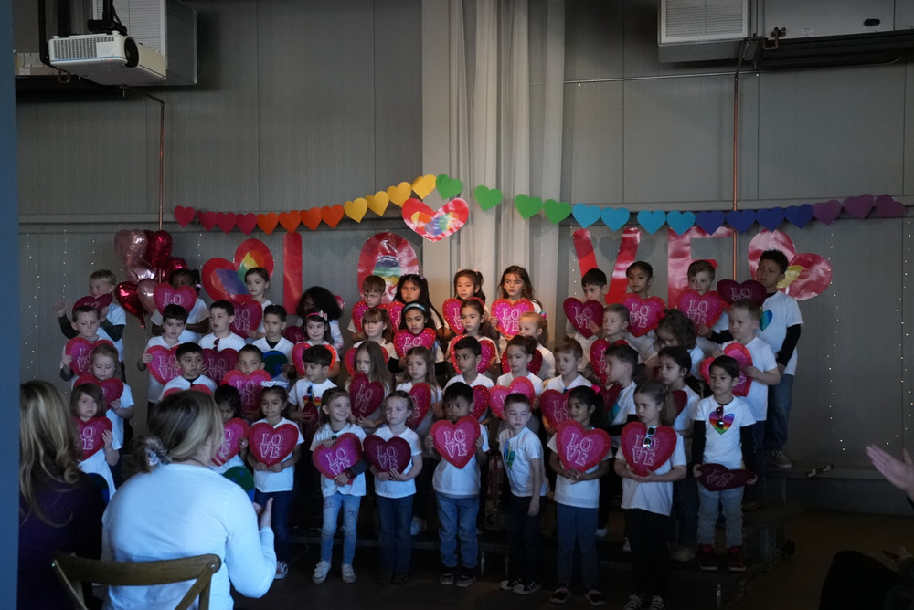 Suisun Valley students gathered as a choir for a concert