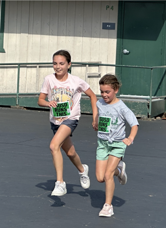 Kids running